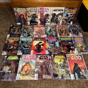 Huge Various Star Wars Comic Lot
